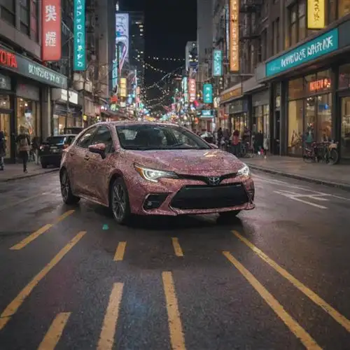 Toyota Corolla - Toyota's Blind Spot Monitor uses radar sensors to detect vehicles in the Corolla's blind spots and provides a warning to the driver, enhancing all-around awareness and safety.