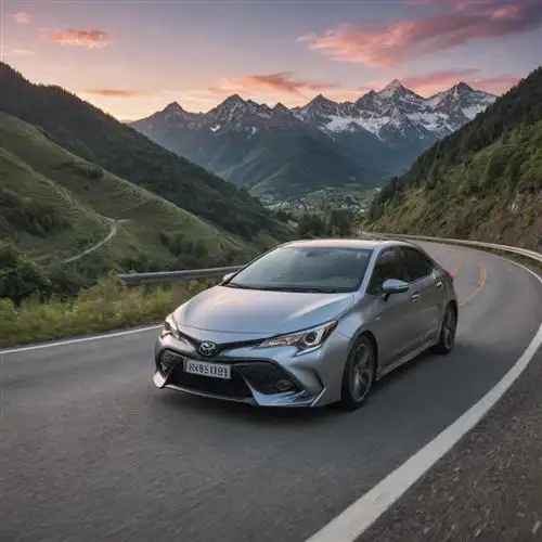 Toyota Corolla - Toyota's Lane Tracing Assist uses cameras and sensors to detect lane markings and automatically keeps the Corolla centered in the lane, providing a smooth and confident driving experience.